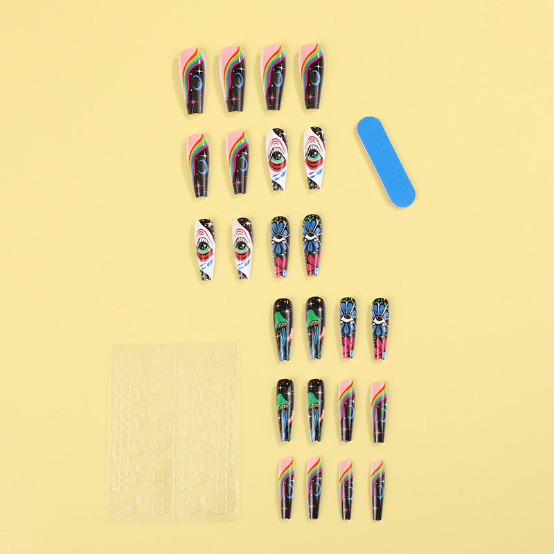 Pegatinas De Uñas De Resina Star Sky Eye al por mayor